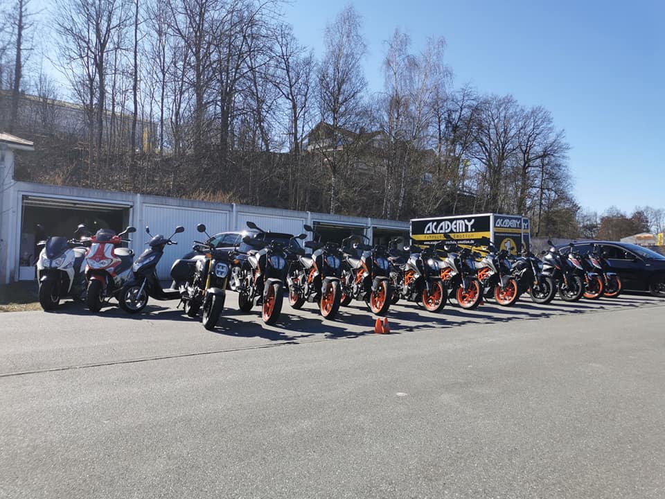 Passau Motorrad Übungsplatz